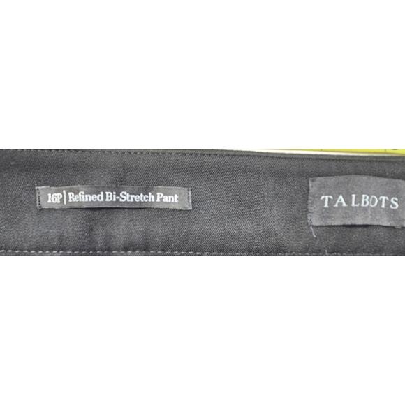 16P 16 P Refined Bi-Stretch Tailored Straight-Leg NWOT black career causal work - Picture 6 of 10